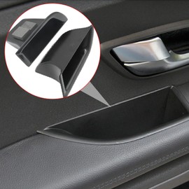 Hoypeyfiy 4Pcs Door Side Storage Box Replacement for Kia Sorento 2016 2017 2018 2019 2020 Door Handle Storage Pocket ABS Tray Insert Glove Pallet Door Handle Organizer Storage Box Handle Pocket