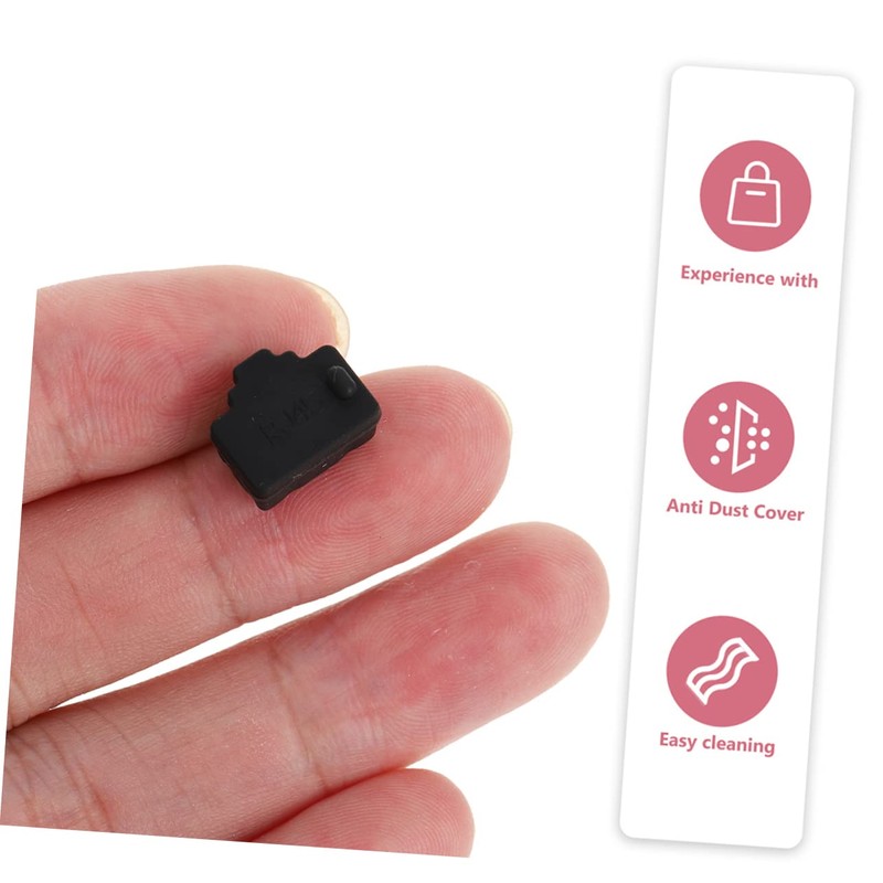 TEHAUX 50pcs Ethernet Port Plug Dust Covers for Desktop Computers