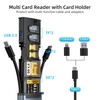 13-in-1 Multi-Function Card Reader, USB-C Hub with SD/TF Card Slots,