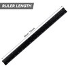 Triangular Scale Ruler 30 cm, Metal Ruler for Architects, 1:20,