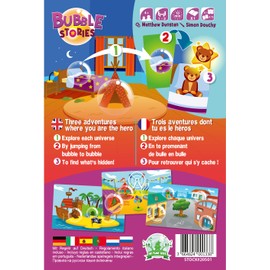 Blue Orange Histoire de Bubbles Multicolor