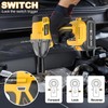 Muylux 4.0Ah Battery Cordless Impact Wrench, Brushless 1/2 Impact Gun,