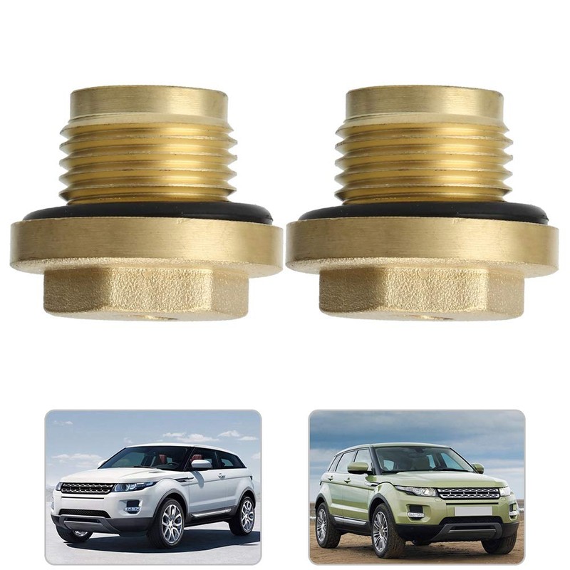 Drain Plug, 2 Piece Brass Diff Filler Differential Drain Plug