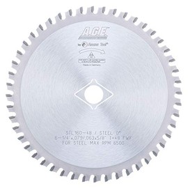 A.G.E. Series - 6-1/4" - 6-1/2" X 48T Steel Saw (STL160-48)