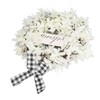 Imitation White Dogwood Wreath Simulation Vibrant Wreath Decoration for Home