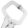 ZONADAH (Set of 2) 9" Locking C-Clamp with Swivel Pads