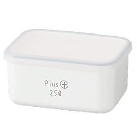 Tatsumiya 30234 Lunch Box Plus S Rectangle Shiro