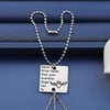 MYOSPARK Guardian Angel Car Charms for Rear View Mirror Never