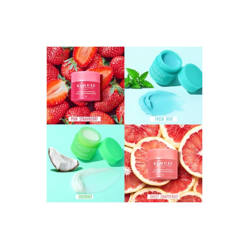 KIMUSE- Set de mascarilla para dormir para labios: productos para