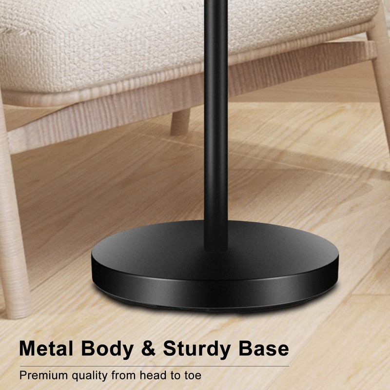 BoostArea Torchiere Floor Lamp, 30W Super Bright LED Standing Lamp,