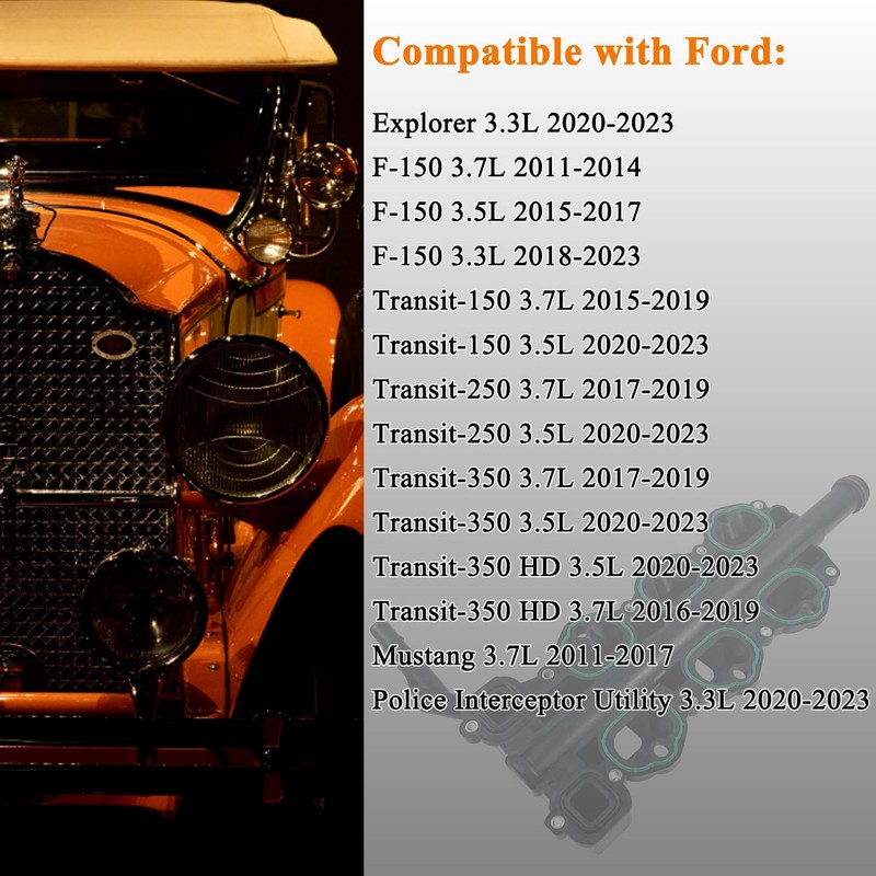 LLANNDER Engine Intake Manifold with Gaskets For Ford Explorer 3.3L