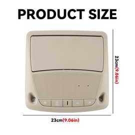 Panidaru Interior Overhead Console Map Reading Light Lamp Without Sunroof Compatible with Nissan Altima 2013 2014 2015 2016 2017 2018 Compatible with Teana 2013-2018 Replace 26430C990D