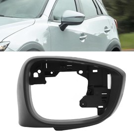 Carcasa de la Cubierta del Espejo Lateral para CX-3 2015-2019, CX5 2014-2017 (con Versión de Espejo ligero), Marco Embellecedor de la Cubierta del Espejo Retrovisor (Bien)