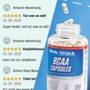 Body Attack BCAA Capsules 180 Caps / 18 Servings, High