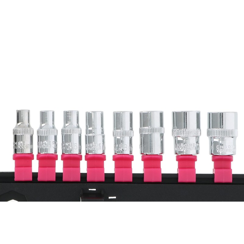 Takagi HSS-1 Socket Wrench Set with Holder, 0.25 inches (6.35