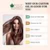 Bliss of Earth? USDA Organic Castor Oil For Skin, Hair