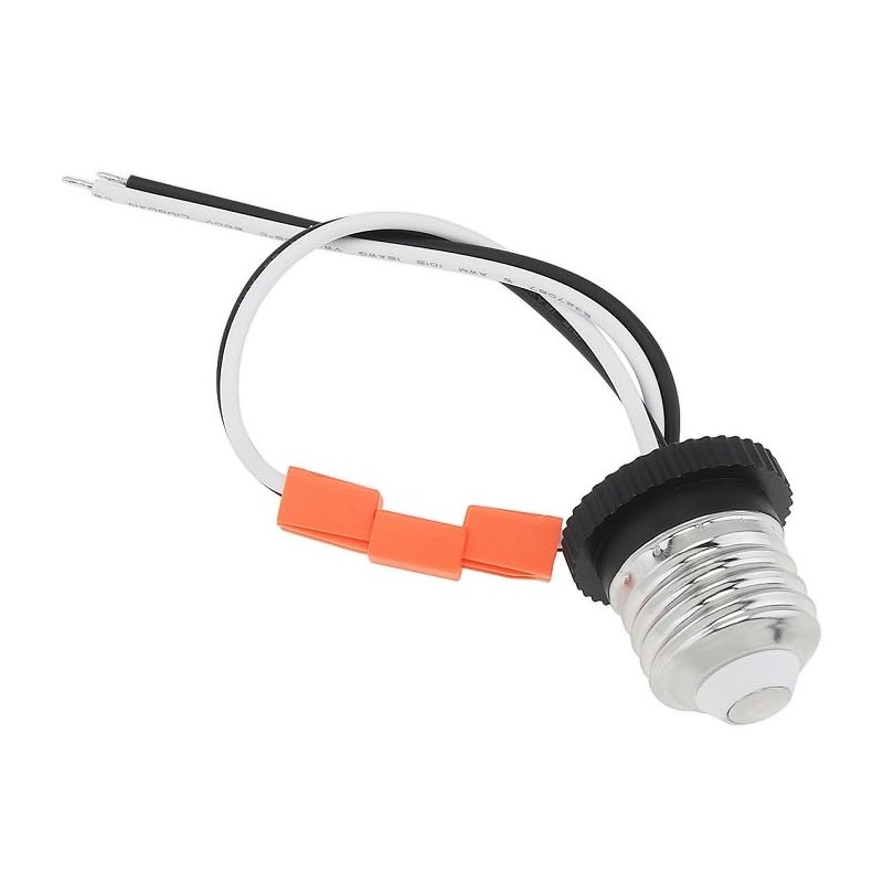SJZBIN 2PCS E26 Socket Adapter Medium Base Male Screw in