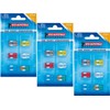 LED Status Mini Car Fuses Blade Fuses TFNL0 Set 3A