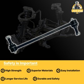 Koxot K7258 2Pcs Front Sway Bar Link for Ram 12-15 C/V, for Volkswagen 09-14 Routan, for Chrysler 96-16 Grand/Voyager/Pacifica/Town&Country, for Dodge 96-20 Grand/Caravan, for Plymouth Grand Voyager