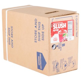 TableTop King 5 Gallon Bag in Box Cherry Slushy Syrup