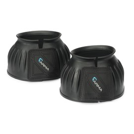 Shires Touch and Close Over Reach Boots - 134V, Black, xx-full