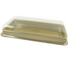 Gold Chocolate Bar Boxes with Clear Lids - Homemade Dubai