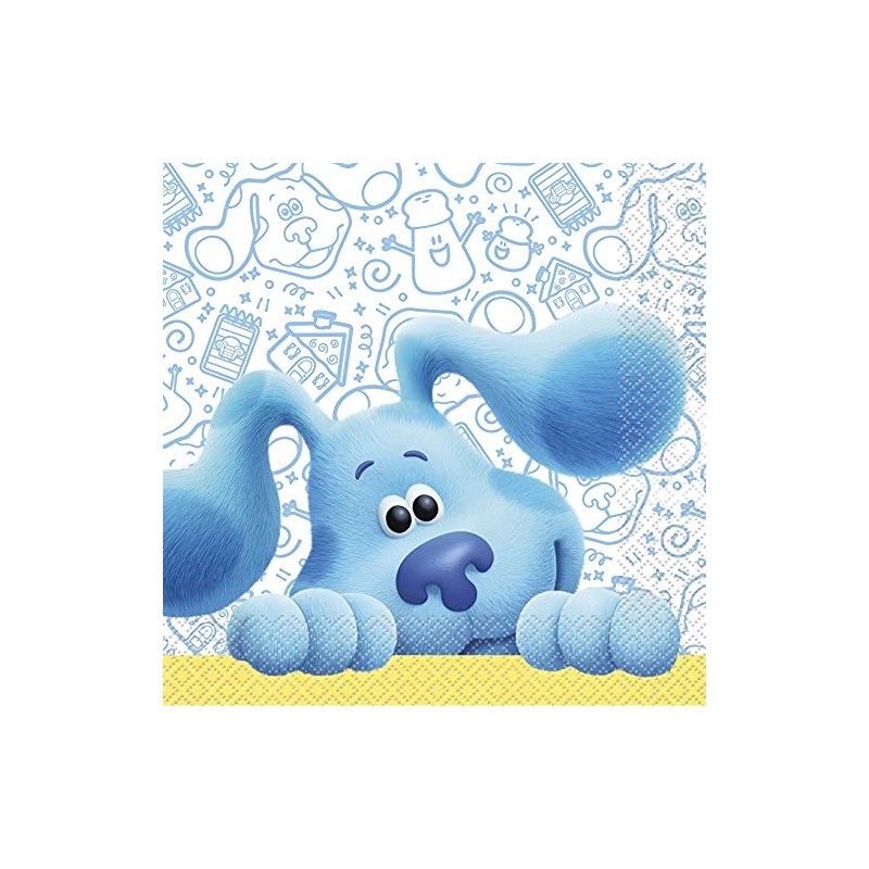 Blue's Clues Luncheon Napkins - 16ct