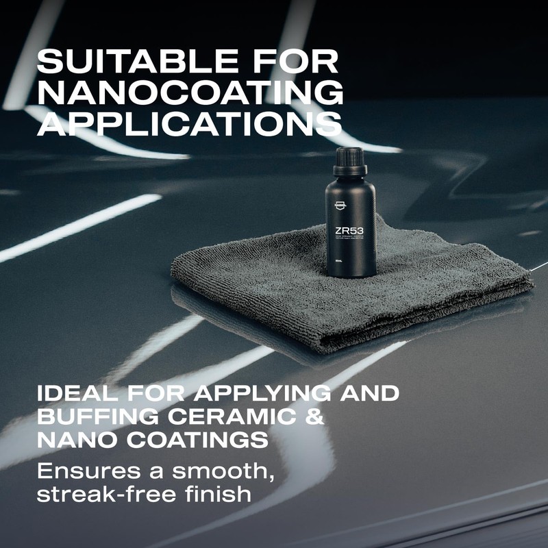 Nasiol Wipe&Buff Microfiber Cleaning and Ceramic Coat Application Cloth –