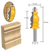 MAYLNE Router Bit Set 1/4 Inch Shank 5PCS, Architectural Picture
