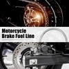 Motoforti 160cm 62.99" Motorcycle ATV Braided Brake Clutch Oil Hoses