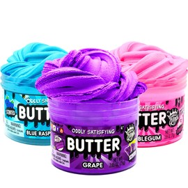 COMPOUND KINGS - Butter Slime Single Jar Blue Raspberry