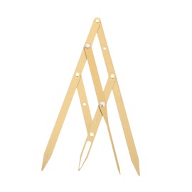 DOITOOL 2pcs Stainless Steel Golden Ratio Eyebrow Ruler Tool for Precise Makeup Measurement Compact Design for for Beginners to Achieve Eyebrow Contours