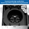 FASDUNT Bathroom Exhaust Fan with Light, 110 CFM 1.0 Sones