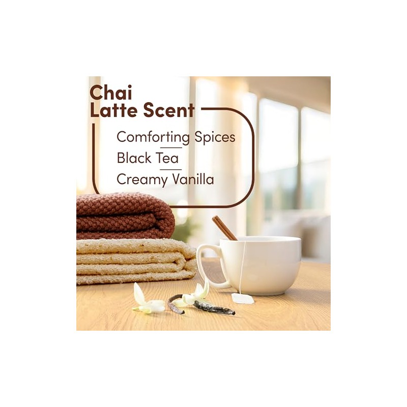 Downy Cozy Collection In-Wash Laundry Scent Booster Beads, Chai Latte