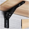 ANTEISI Folding Shelf Brackets Hinges 2 Pcs,Drop Leaf Hinges,Wall Drop
