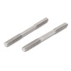 sourcing map Double End Threaded Screw Replacement M5 x 60