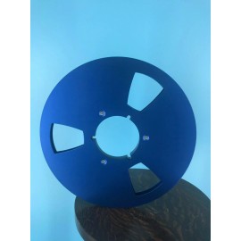 Burlington Recording 1/2" X 10.5" BLUE NAB METAL REEL RTM RMG ATR CAPTURE NEW