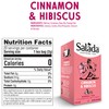 Salada Soothing Teas, Cinnamon & Hibiscus Herbal Tea 20 Individually