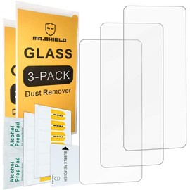 Mr.Shield [3-Pack] Designed For Motorola (MOTO G Power 2021)[Not Fit for 2020 Version] [Upgrade Maximum Cover Screen Version] [Tempered Glass] [Japan Glass with 9H Hardness] Screen Protector