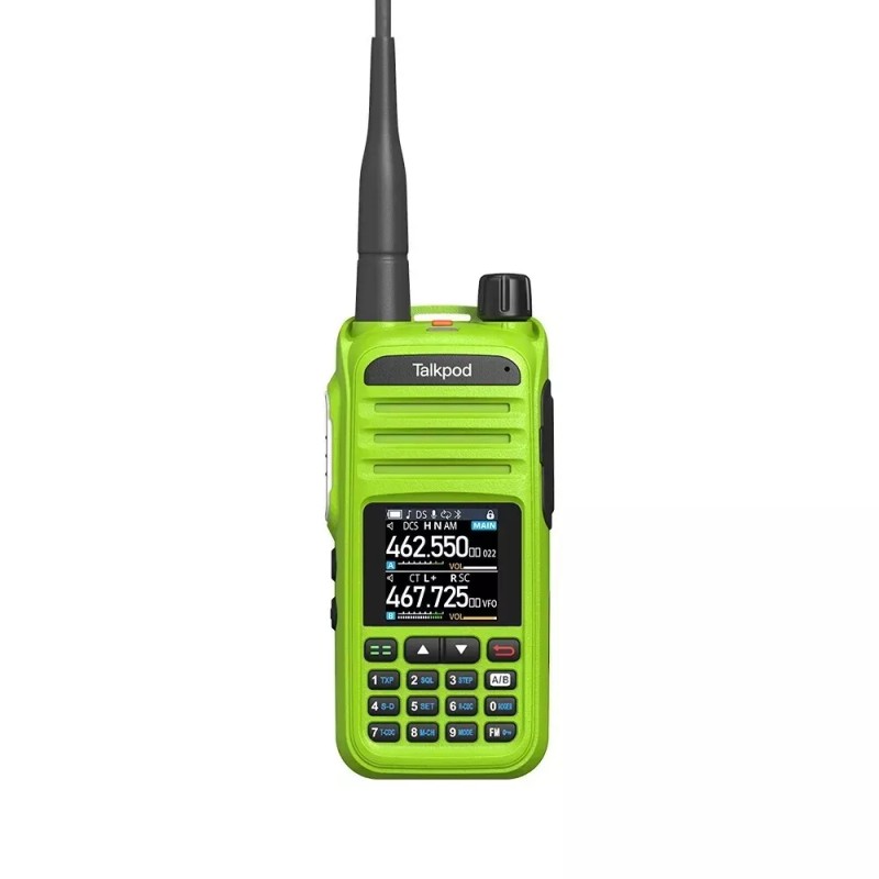 Talkpod A36Plus GMRS/HAM Handheld Two Way Radio Walkie Talkie VHF