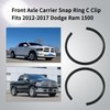 Vanshly 68146592AA Front Axle Carrier Snap Ring C Clip Compatible