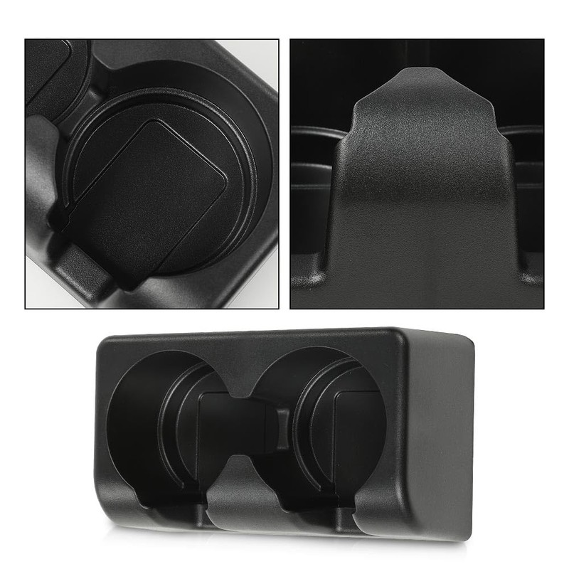G-PLUS Front Rear Bench Seat Dual Cup Holder Center Console