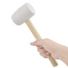 Gunpla Rubber Mallet - 8 oz Anti-Slip Wooden Handle Soft