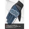 Komine Motorcycle GK-1633 3D Protective Mesh Gloves Gunmetal XL