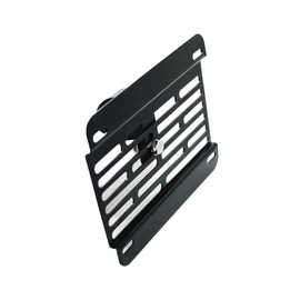 iJDMTOY Front Tow Hook Mount License Plate Relocation Bracket, Compatible with Rivian R1T R1S