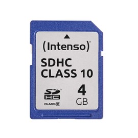 Intenso SDHC 4GB Class 10 Speicherkarte