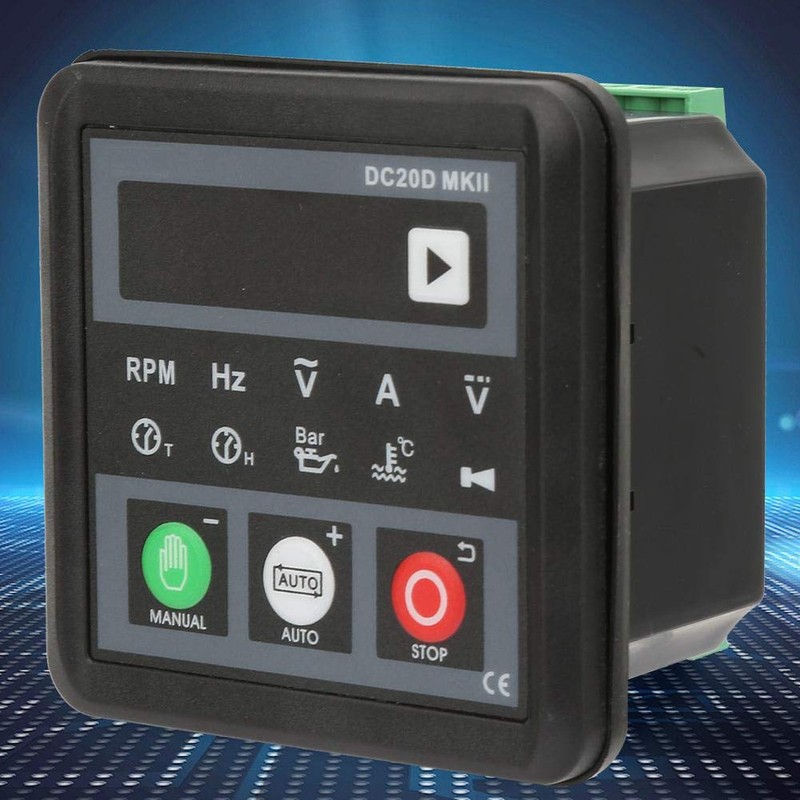 5-Digits DC 8-36V Generator Control Panel DC20D Stable MKII Electronic