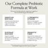 SAKARA Complete Probiotic - Prebiotics and Probiotics for Women Digestive