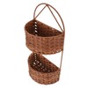 MAGICLULU Hanging Storage Basket Wall-mounted Pantry Basket for Home Organization