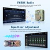 Roinvou [Motorized] Single Din Touchscreen Car Stereo with Wireless Carplay